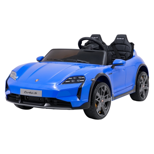 Autko dla dzieci Porsche Taycan Turbo S Niebieski BDM0988.NIE